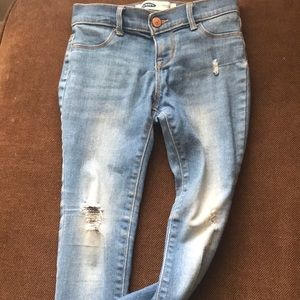 Old Navy Distressed Rockstar Jeggings